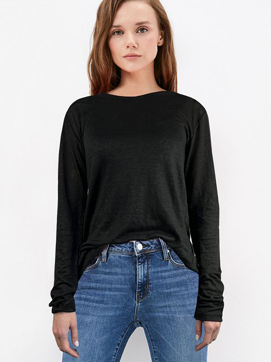 

Лонгслив H&M 396114b51  Черный, Лонгслив H&M 396114b51 S Черный
