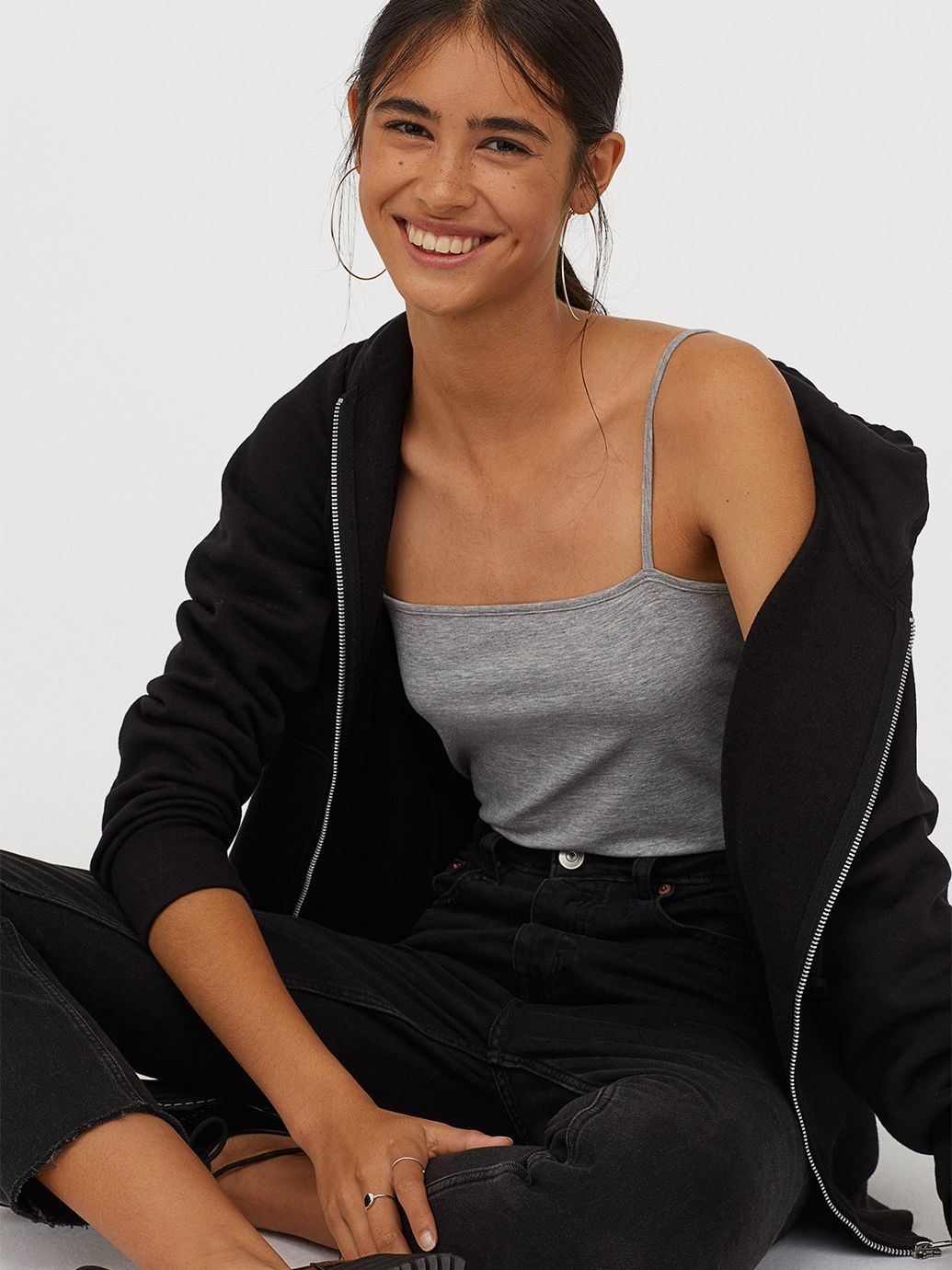 

Топ H&M 759871003b49  Серый, Топ H&M 759871003b49 XS Серый