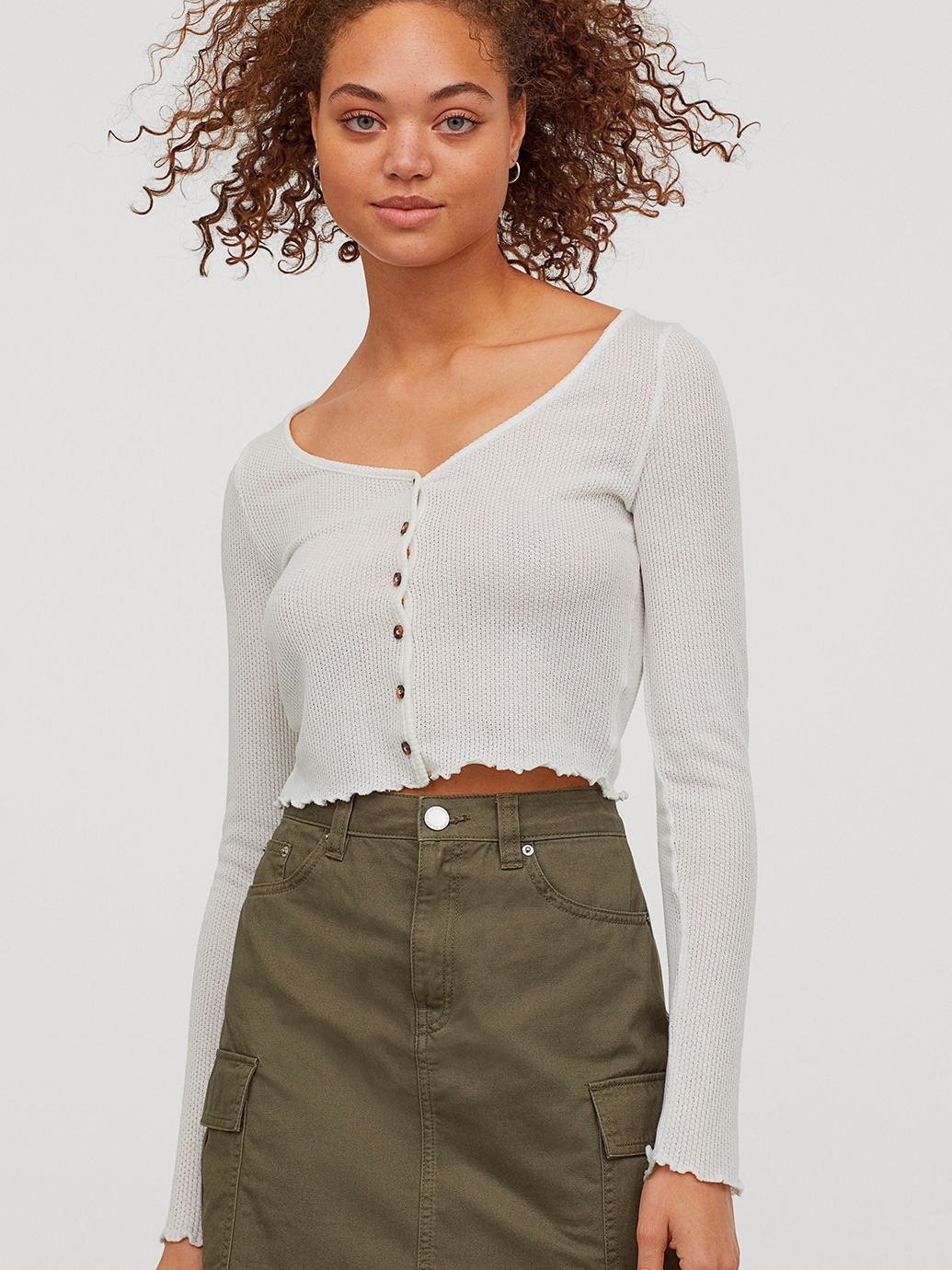 

Топ H&M 801068b50  Белый, Топ H&M 801068b50 XS Белый