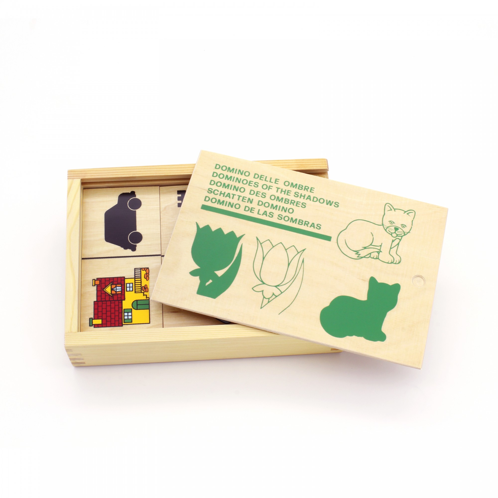 

Настольная игра домино "Тени" 1502 Lam Toys (20 деталей)