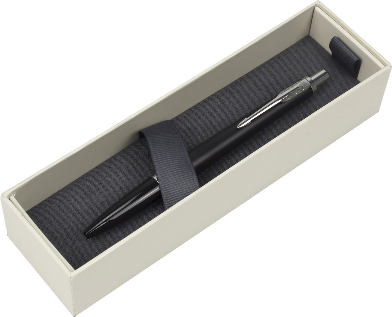 

Ручка кульк. "Parker Urban Muted Black" №30132 хром