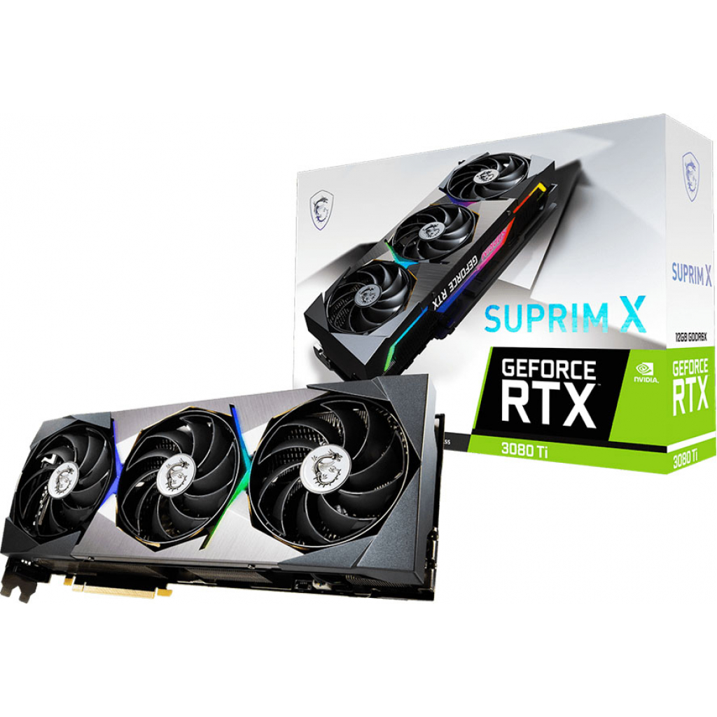 

Видеокарта MSI GeForce RTX3080Ti 12Gb SUPRIM X (RTX 3080 Ti SUPRIM X 12G)