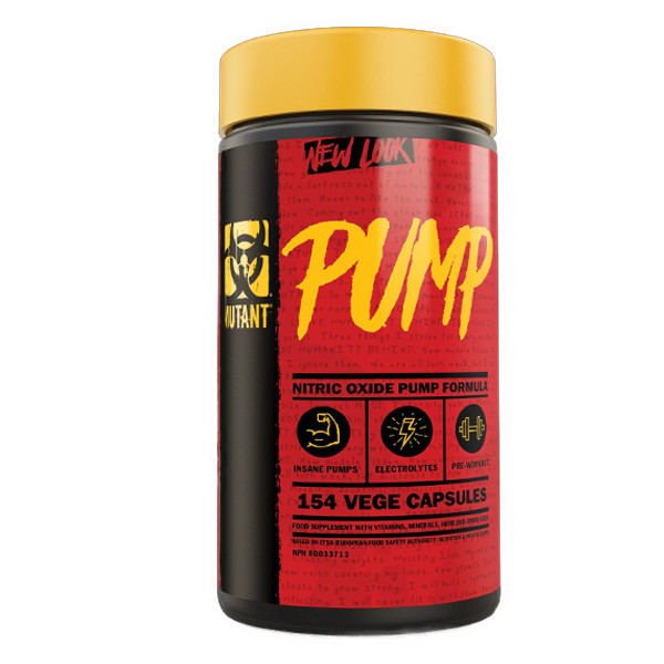 

Предтренировочные комплексы Mutant Pump 154 капсул