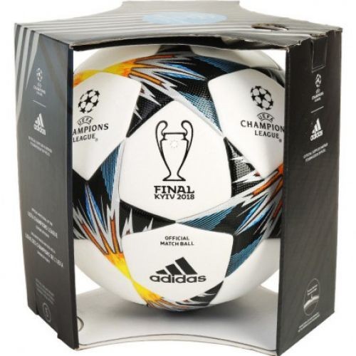 

Мяч футбольный Adidas Finale Kiev OMB 2018 CF1203 №5 Бело-синий (1203)