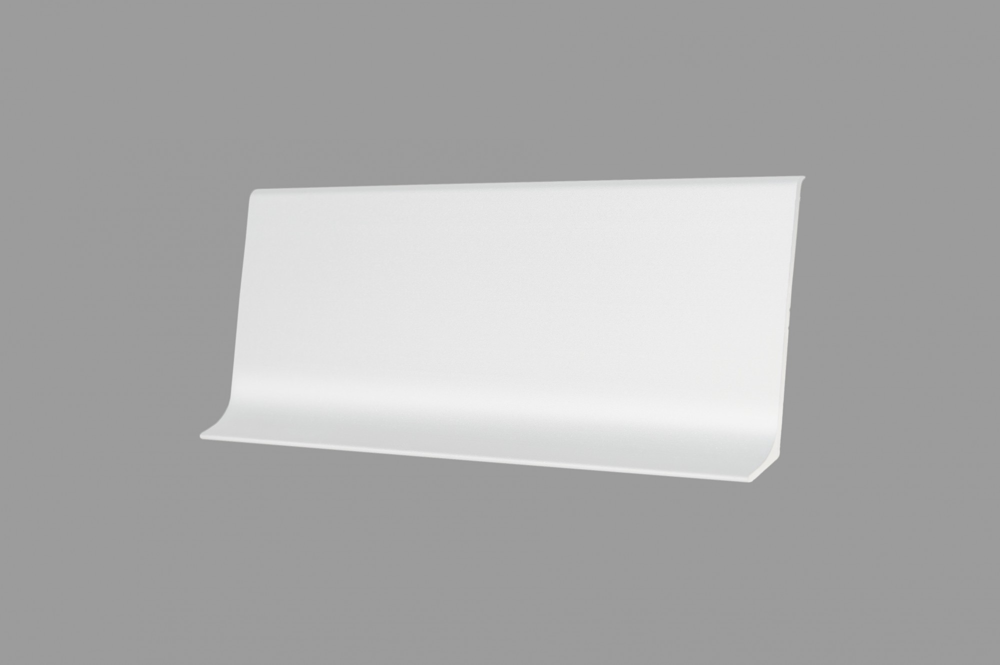 

Плинтус накладной алюминиевый Segreto Белый 100 мм длина 3 м