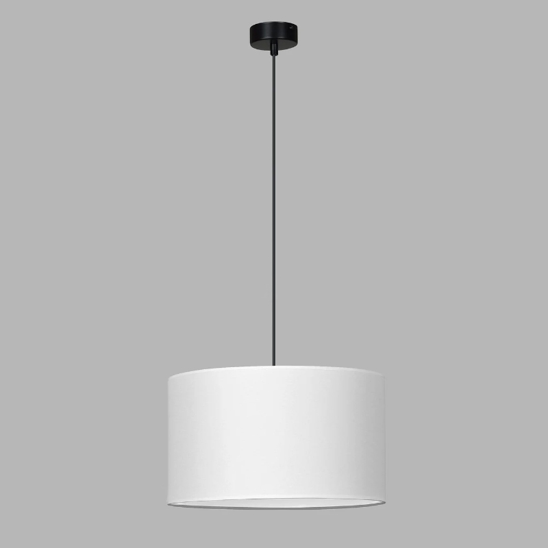 

Люстра подвесная Light House NM-14986/1B BK+WT E27 TK белая