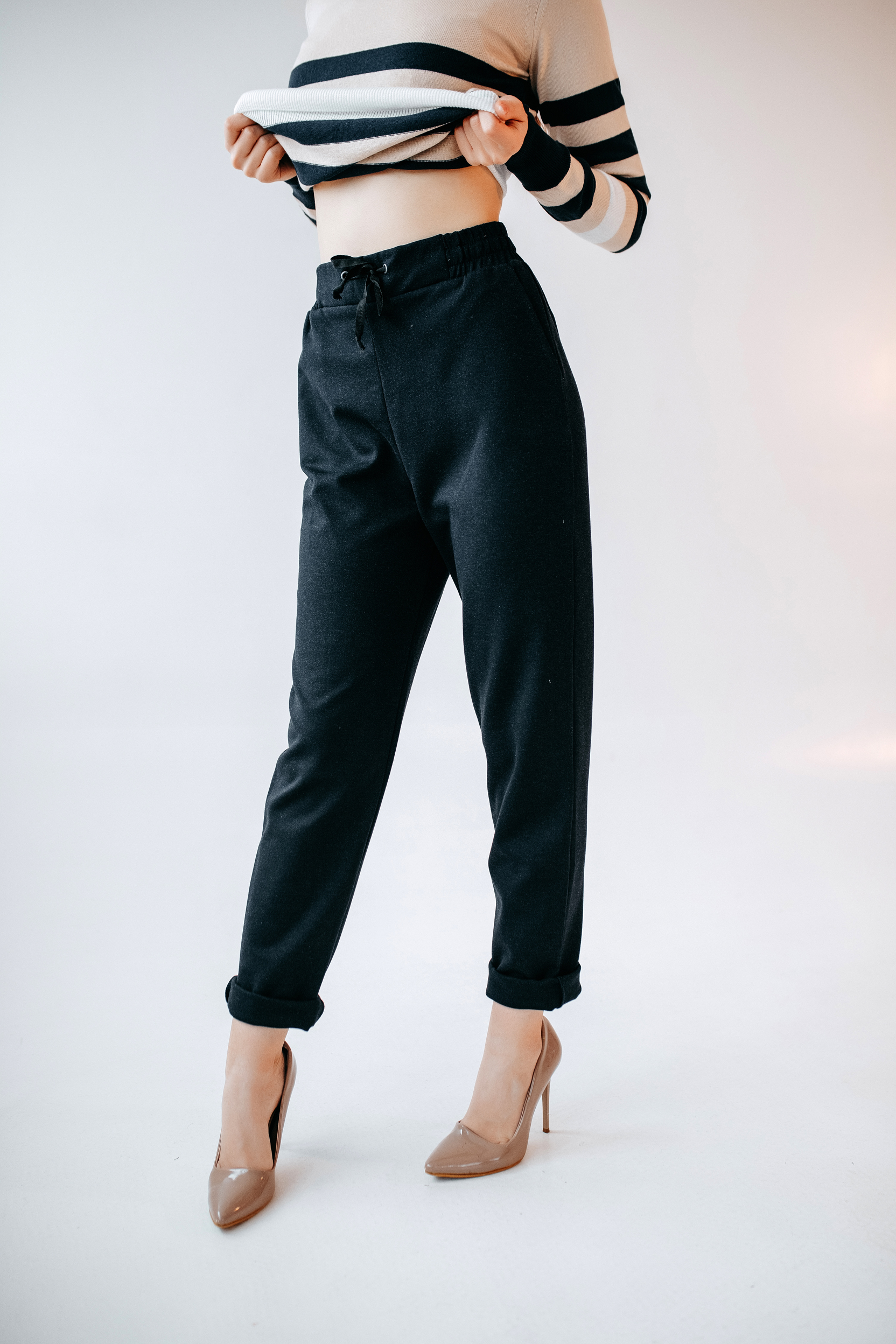 

Брюки Wear me кэжуал S Синий 1w/67/75