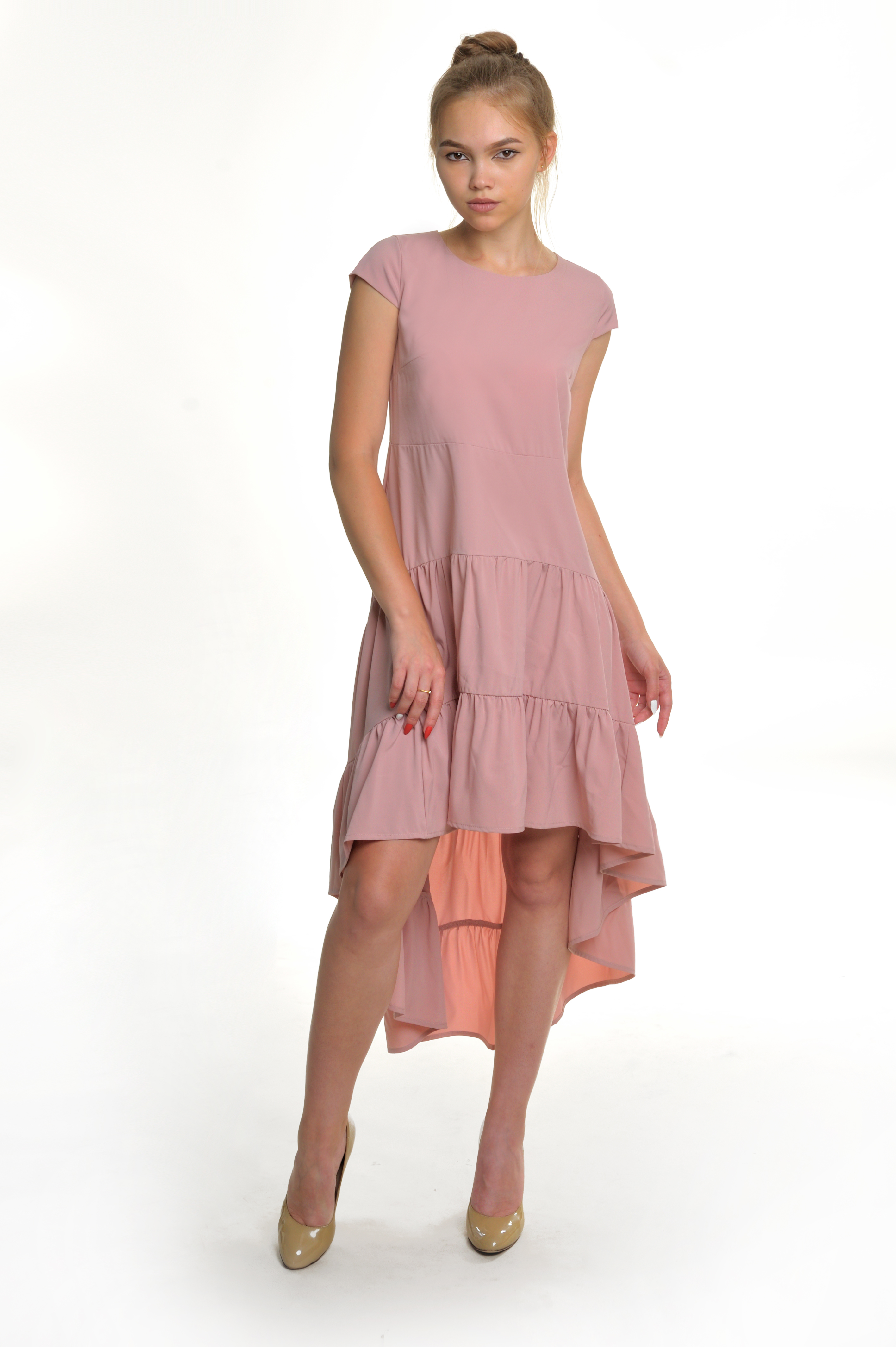

Платье Wear me Каскад L Розовый 2w/19/40