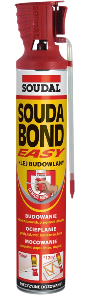 

Клей-пена Soudal Soudabond Easy ручная 750 мл (IG200356)