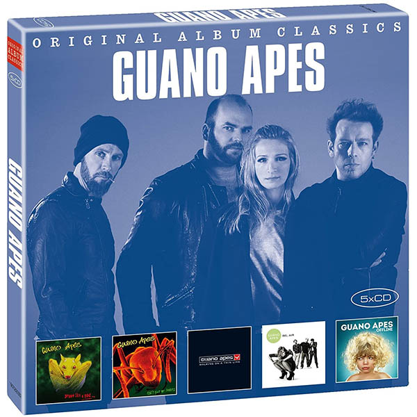 

Audio CD диск Guano Apes - Original Album Classics 5 CD Box (190758216928)