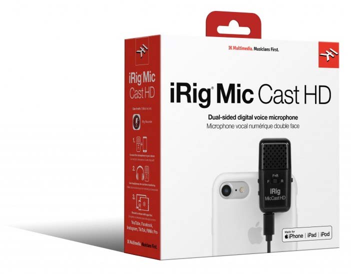

Микрофон для iOS/Android IK MULTIMEDIA iRig Mic Cast HD