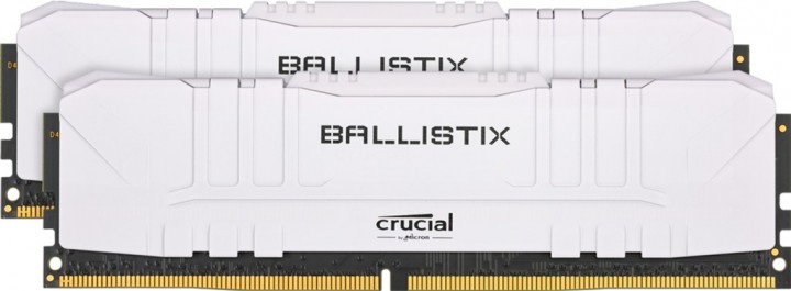 

Модуль пам`яті Crucial 16GB (2x8GB) DDR4 3200 Ballistix White (BL2K8G32C16U4W)