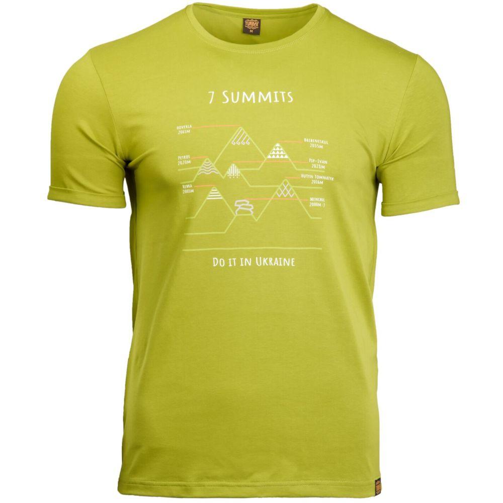

Футболка чоловіча Turbat 7 SUMMITS XXL Green