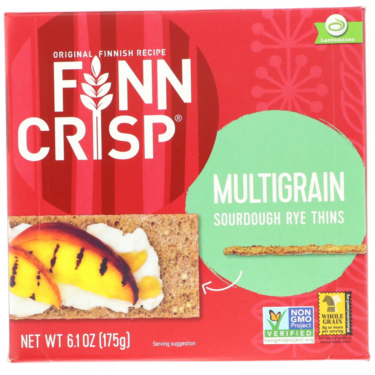 Мультизлаковые хрустящие хлебцы, Crispbread, Finn Crisp, 175 г – купити ...