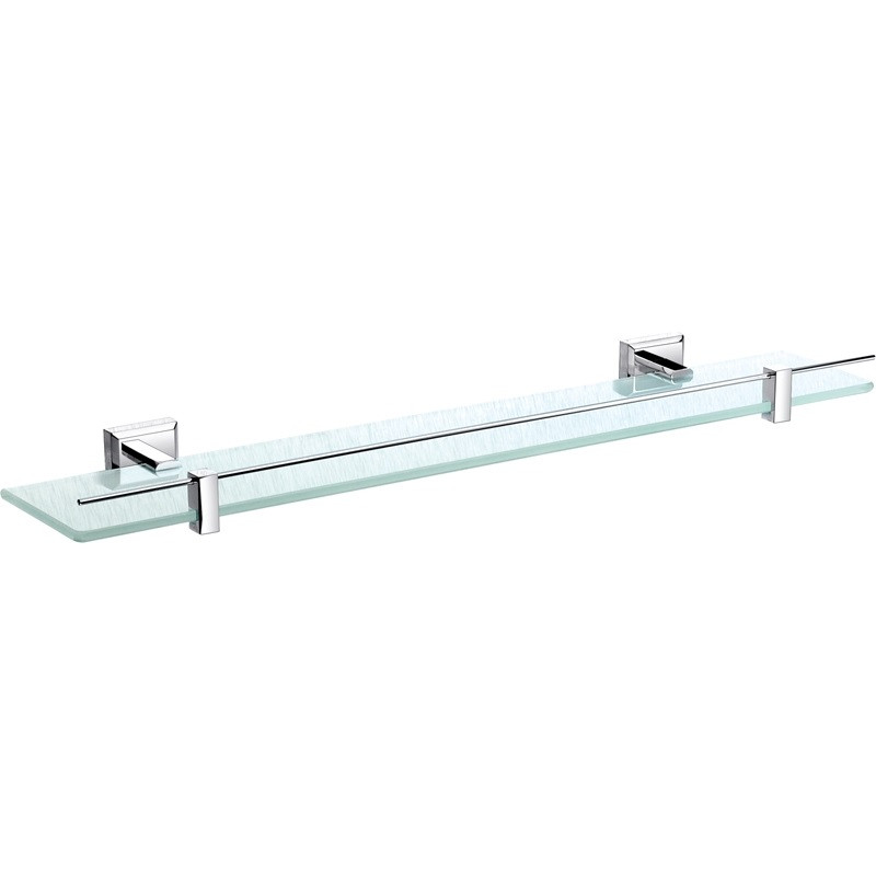 

Полка Perfect Sanitary Appliances 9927 стекло с бортом латунь
