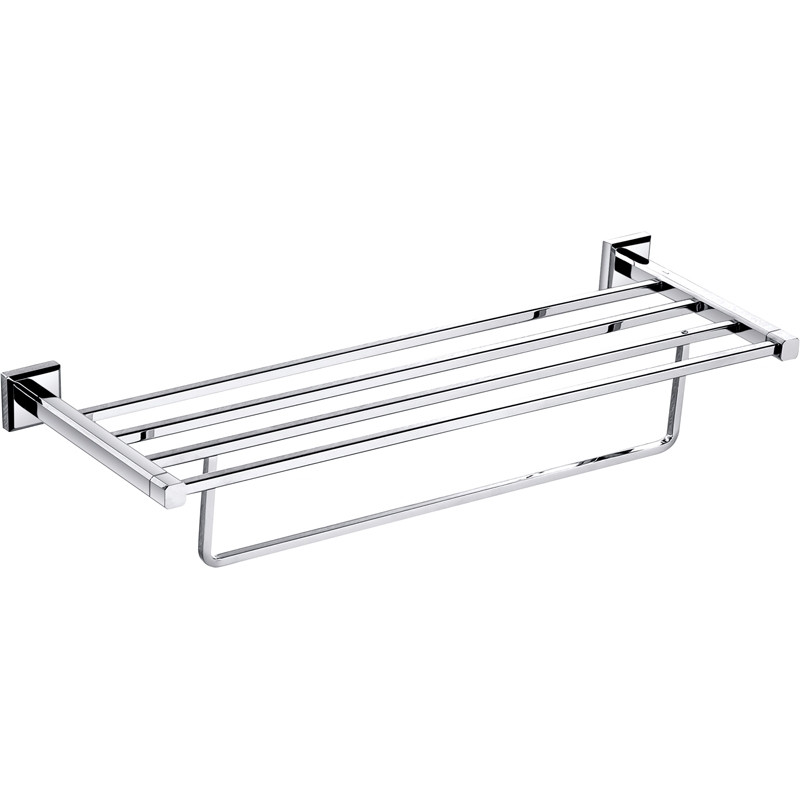 

Полка Perfect Sanitary Appliances для полотенец 9981 металлическая большая латунь