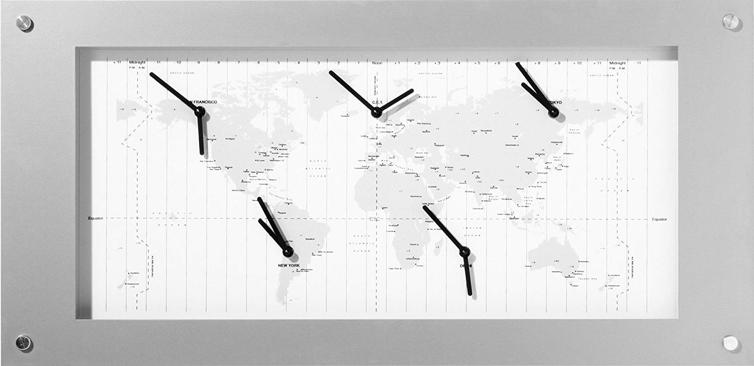 

Настенные часы NeXtime "Time Zone"
