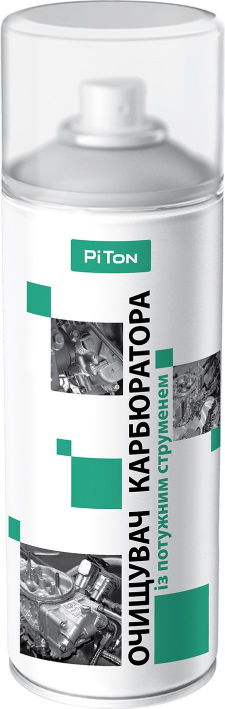 Очищувач карбюратора piton з потужним струменем 400 мл, Transoil 9265