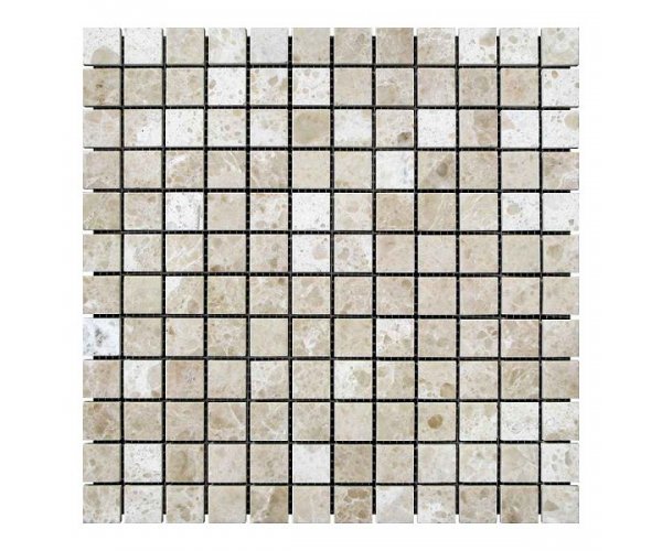 

Мозаичная плитка мрамор Victoria Mix (23х23x6 мм) Полированная