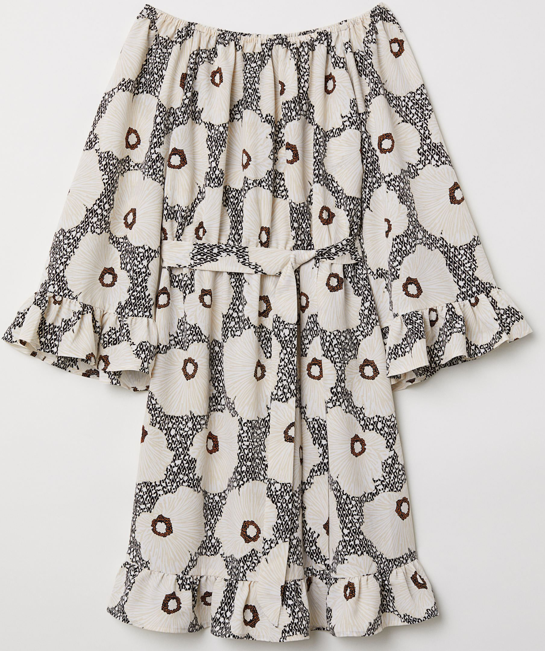 

Платье H&M 6572008 34 Бело-бежевое
