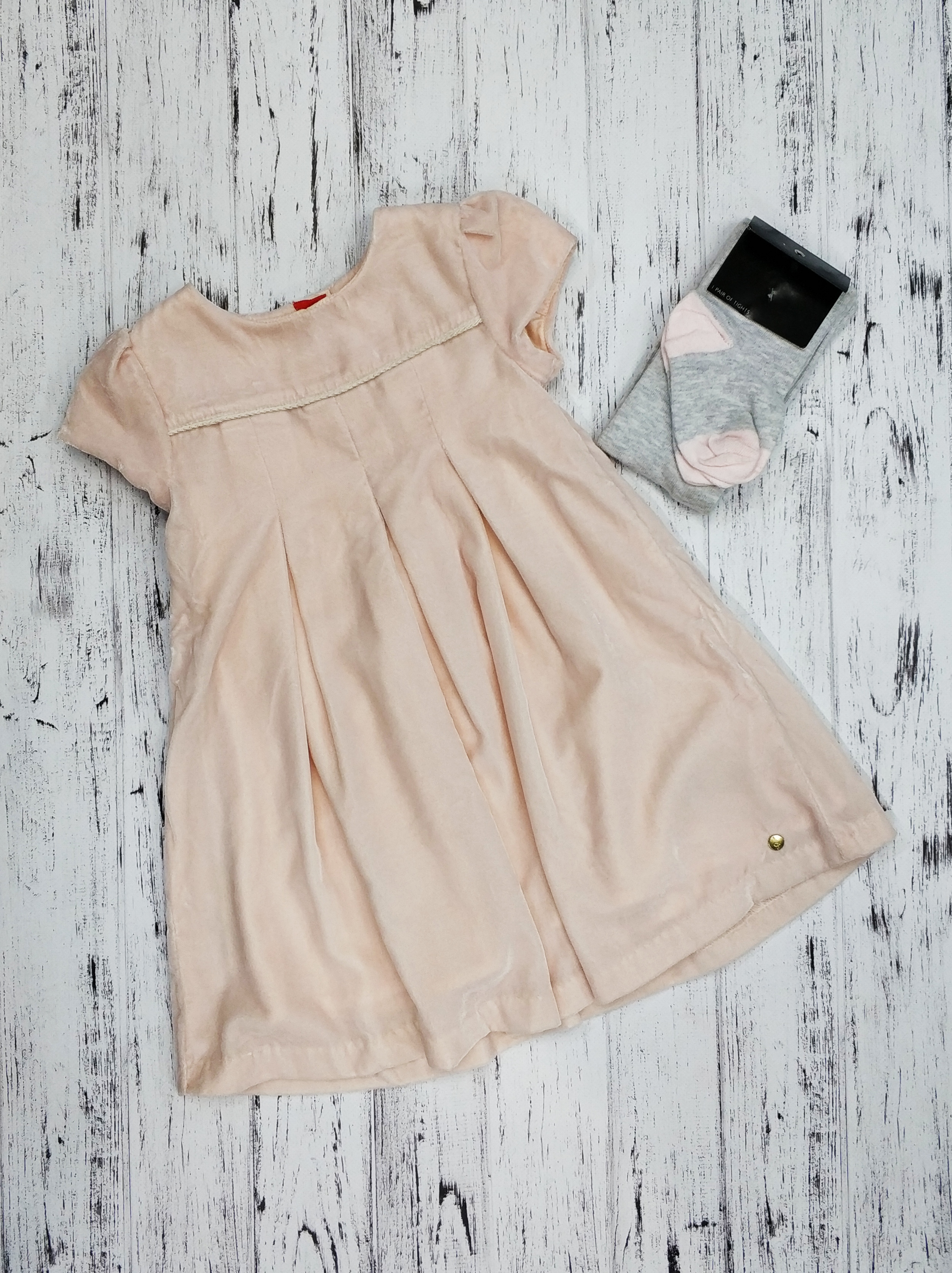 

Сарафан For Best Kids 92 см персиковый