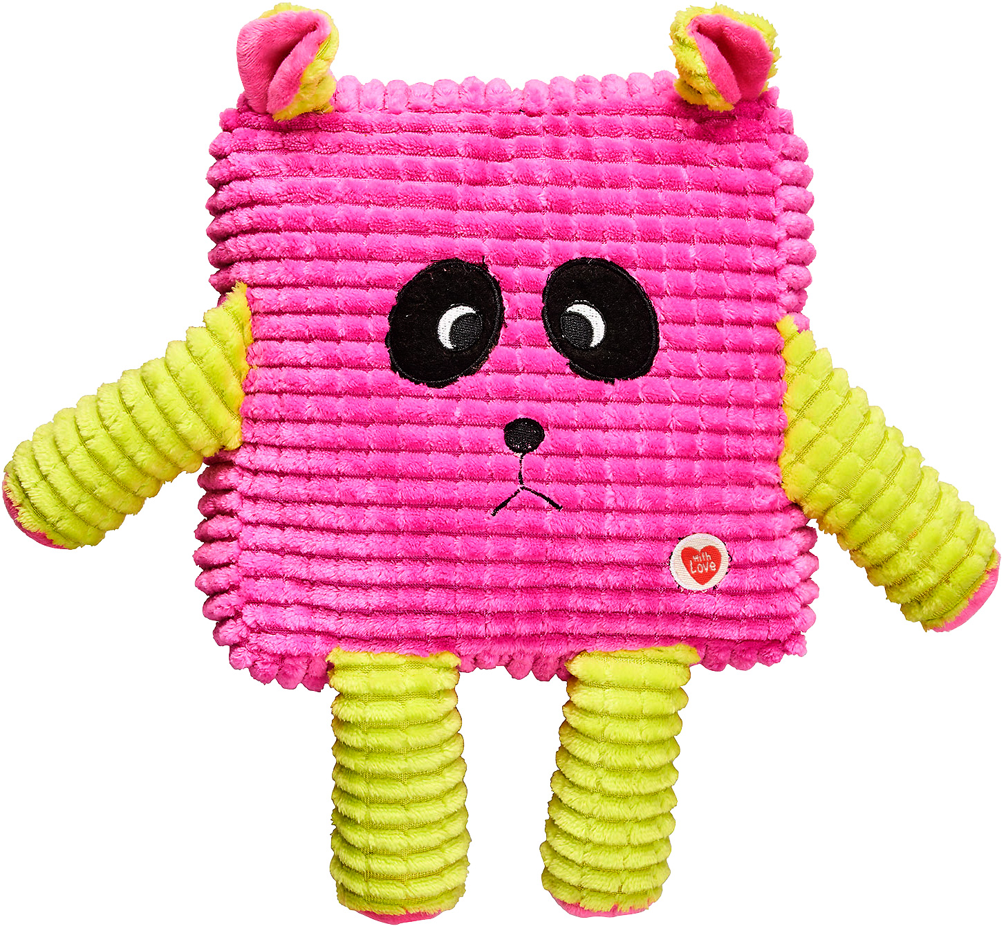 

Игрушка для собак GimDog Cuddly Cubes Мордочки Розовая 30 см