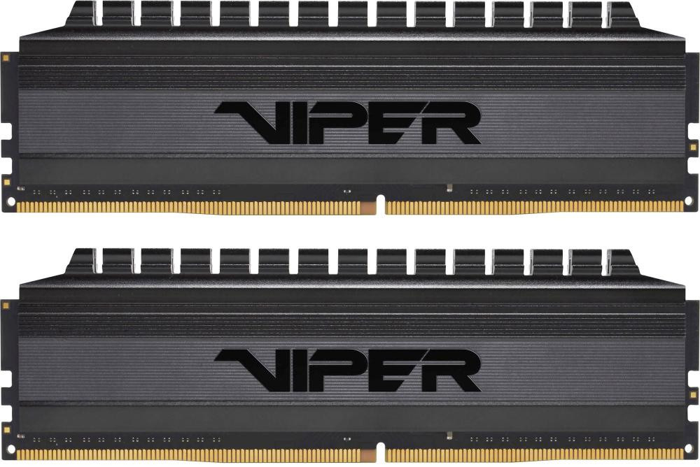 

Оперативная память Patriot DDR4-3200 16384MB PC4-25600 (Kit of 2x8192) Viper 4 Blackout (PVB416G320C6K)