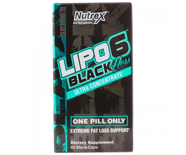 

Жиросжигатель Nutrex Lipo 6 Black Hers Ultra concentrate 60 капсул (313901)
