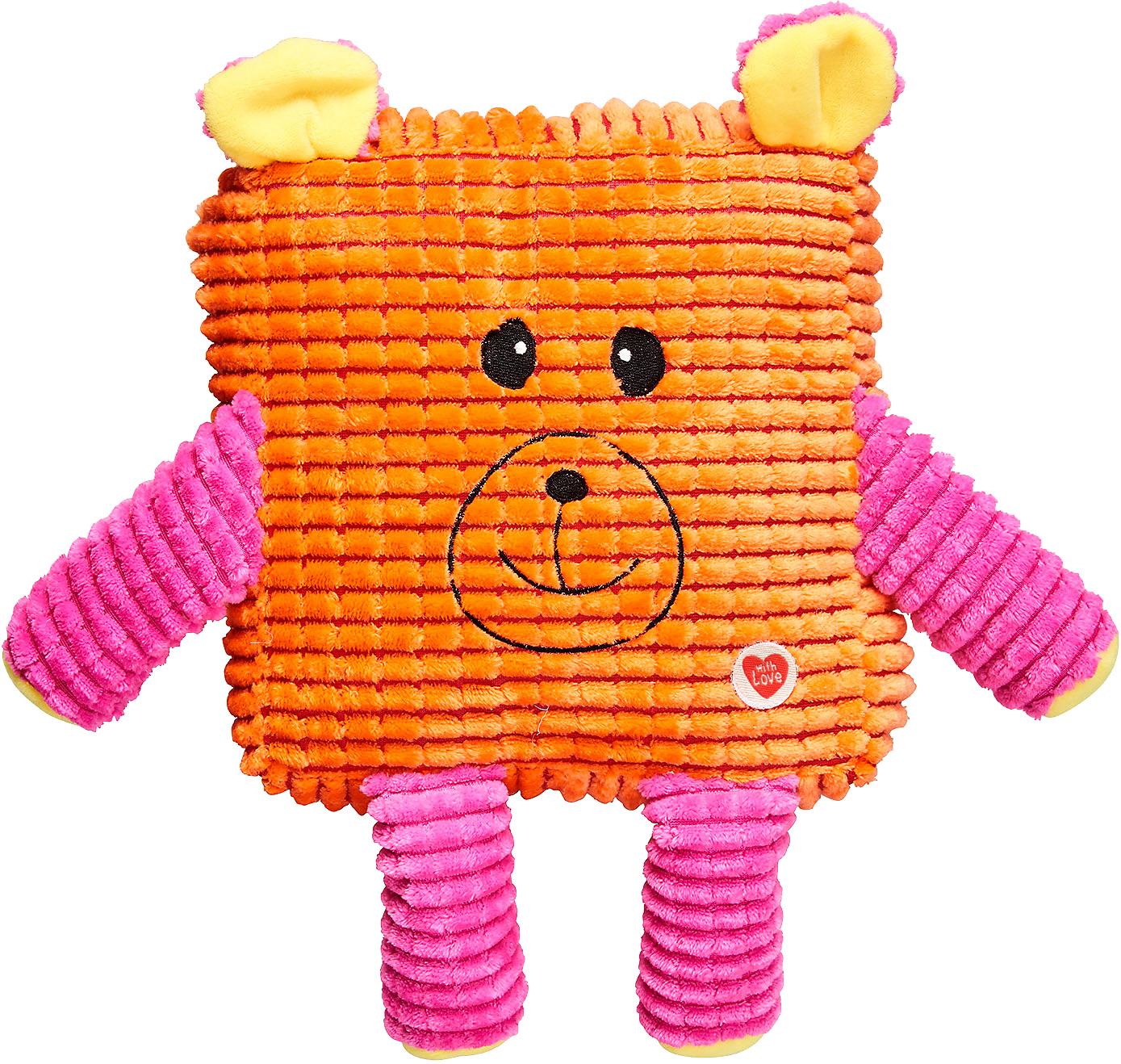 

Игрушка для собак GimDog Mini Cuddly Cubes Мордочки Оранжевая 20.8 см