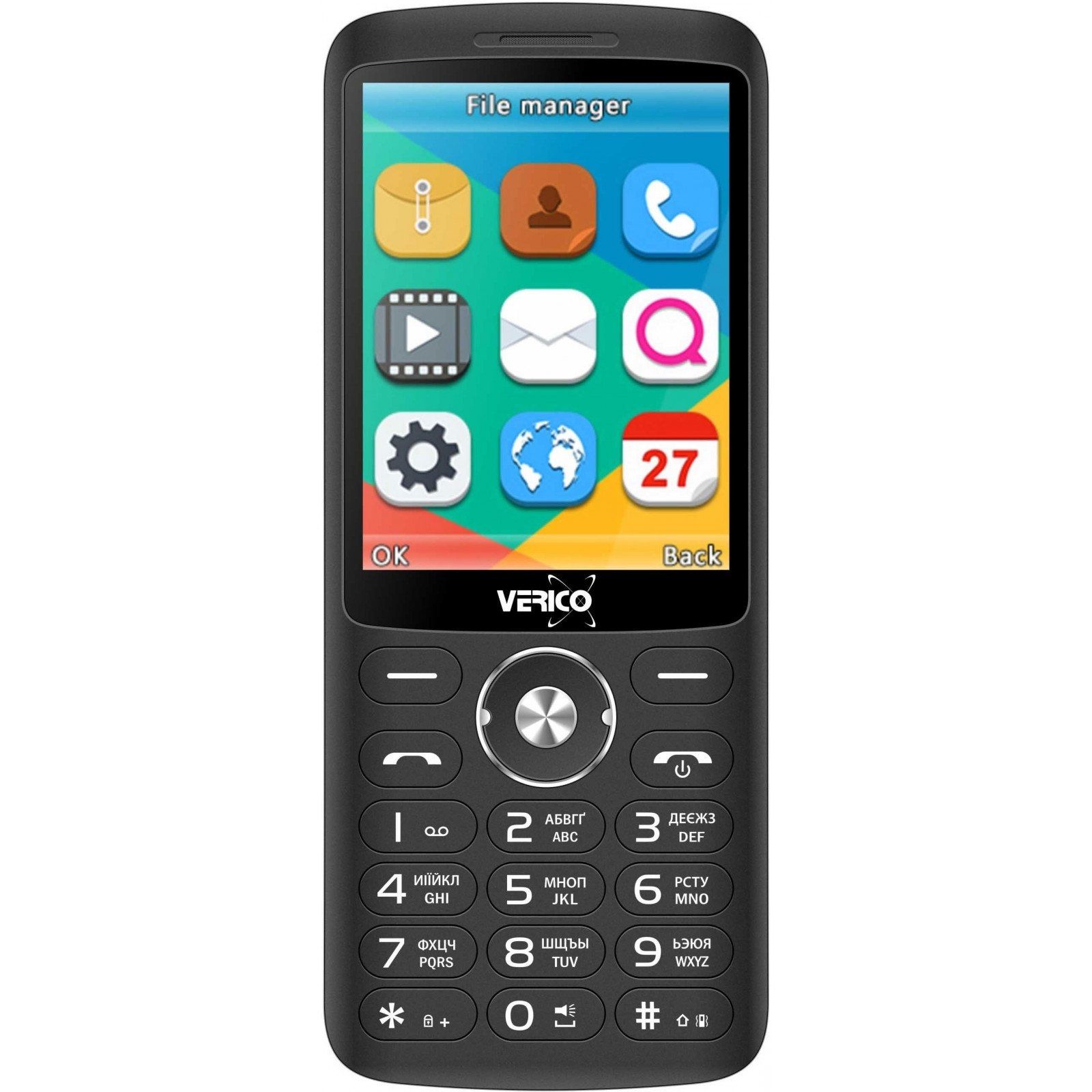 

Мобильный телефон Verico Style S283 Black
