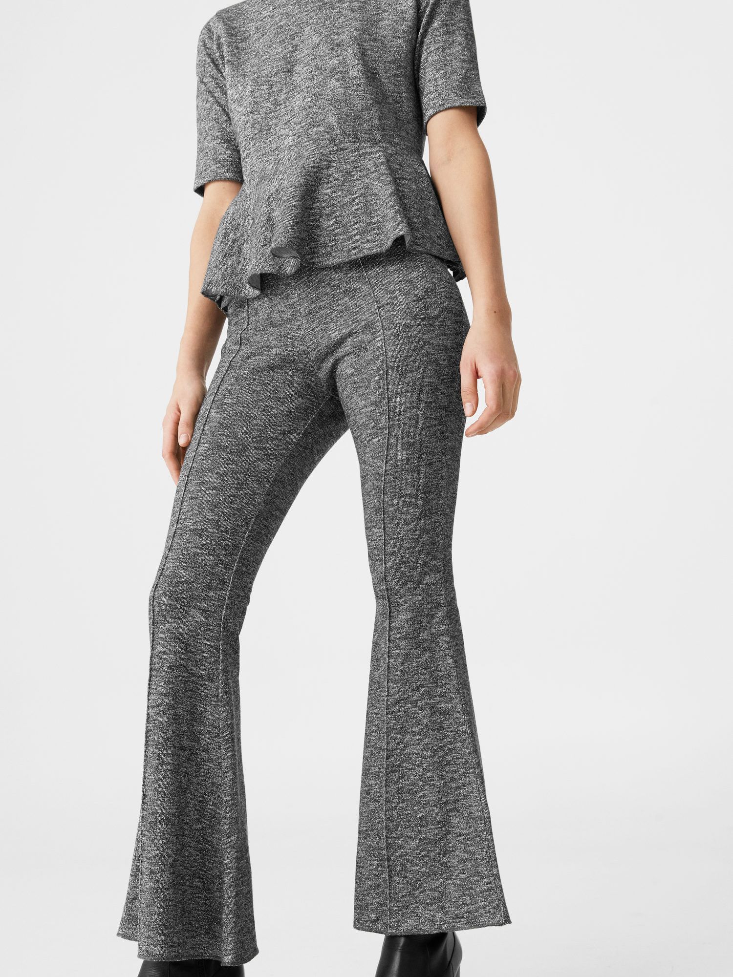 

Брюки Mango 73079045 S Серебристые