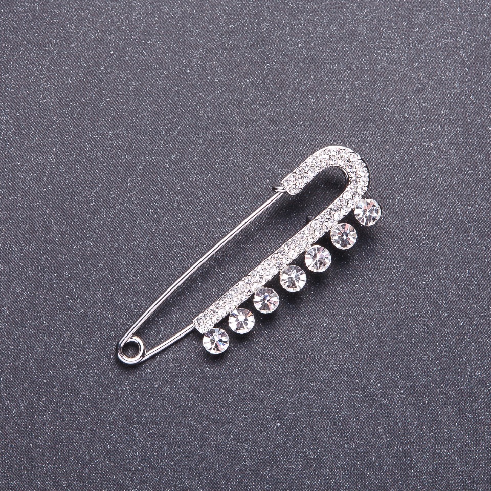 Брошь булавка металл серебристый 5,5х1,7см, ida16948 – в интернет ...