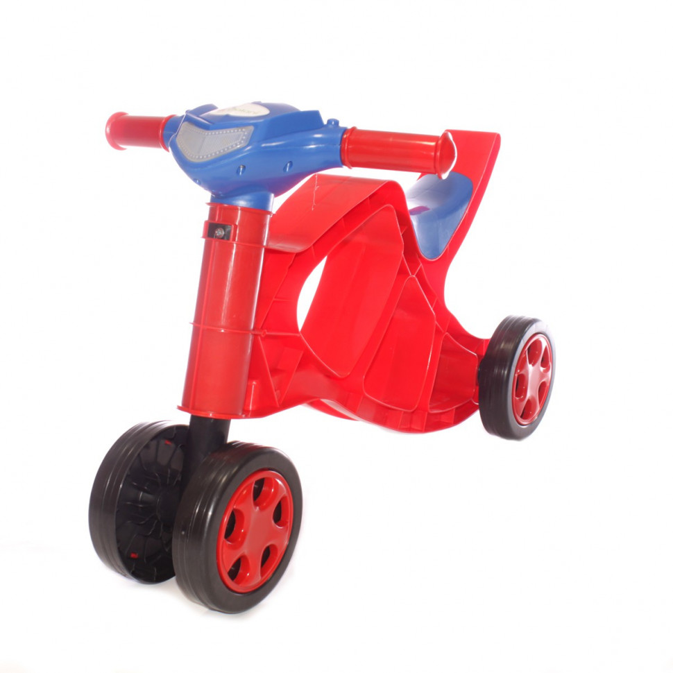 

«Минибайк» беговел Doloni Toys 4х колёсный Красный