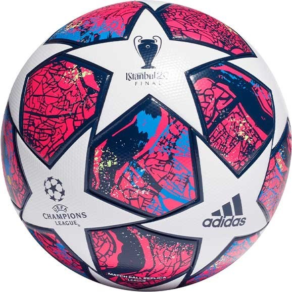 

Мяч футбольный Adidas Adidas Finale Istanbul 20 League FH7340 №5 Пурпурно-белый