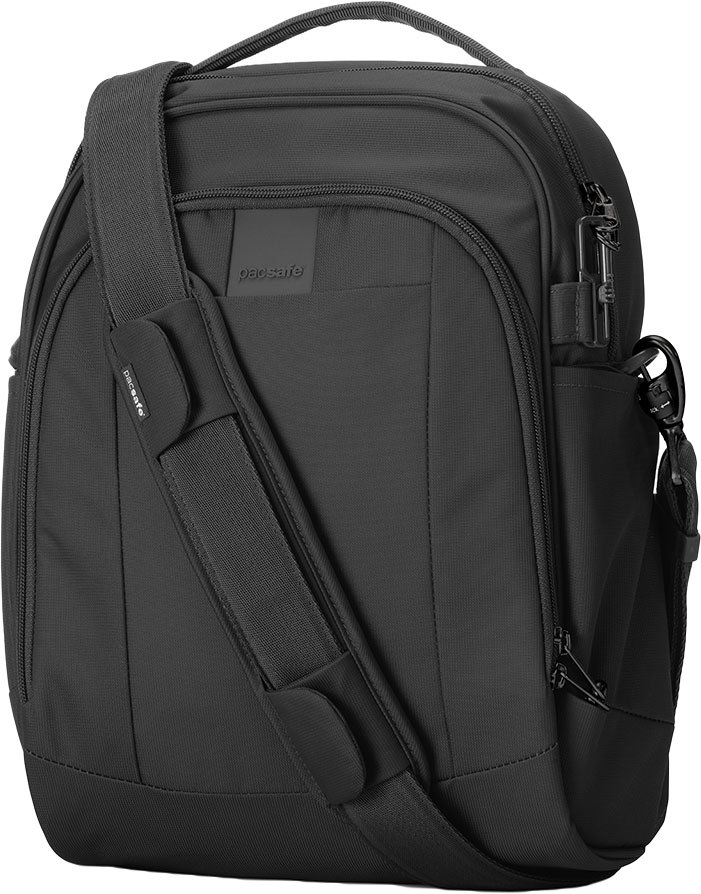 

Сумка через плечо PacSafe "антивор" PacSafe Metrosafe LS 250 6 ступеней защиты 12 л Черная (30425100)