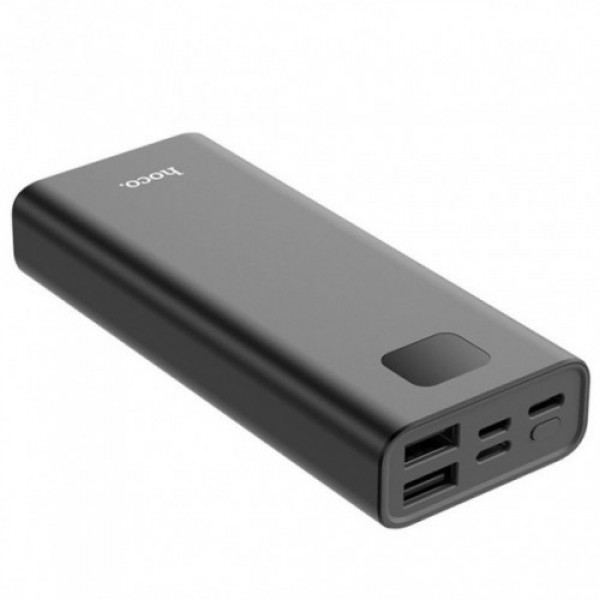 

УМБ HOCO J 46 Power Bank 2 USB, Type-C, Lightning Black (47519-IM)