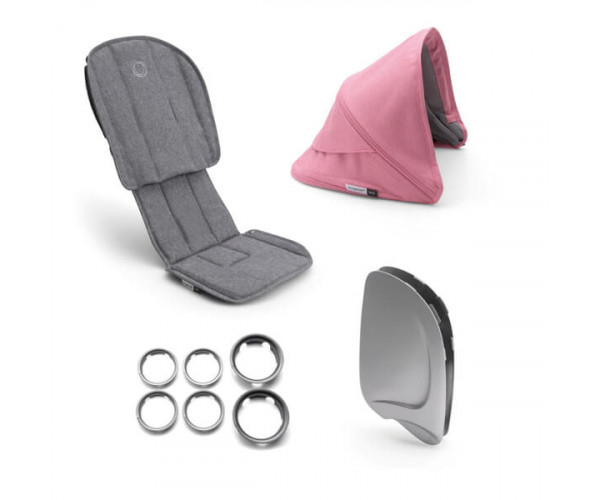 

Стартовый комплект Ant Style set complete Grey melange/pink melange 910210PI01