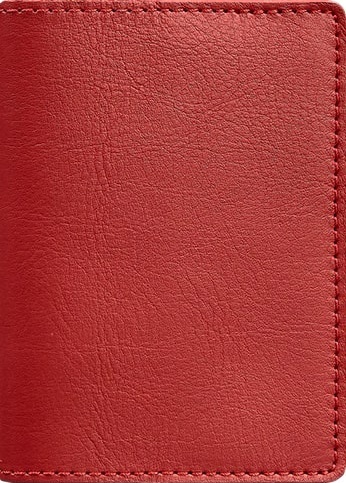 

Новый Обложка для паспорта кожаная BlankNote 1-3 BN-OP-1-3-red Красная
