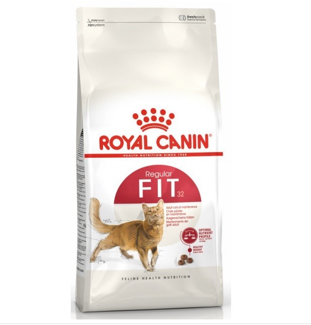 

Сухой корм Royal Canin Regular Fit для взрослых котов от 1 года бывающих на улице 4 кг