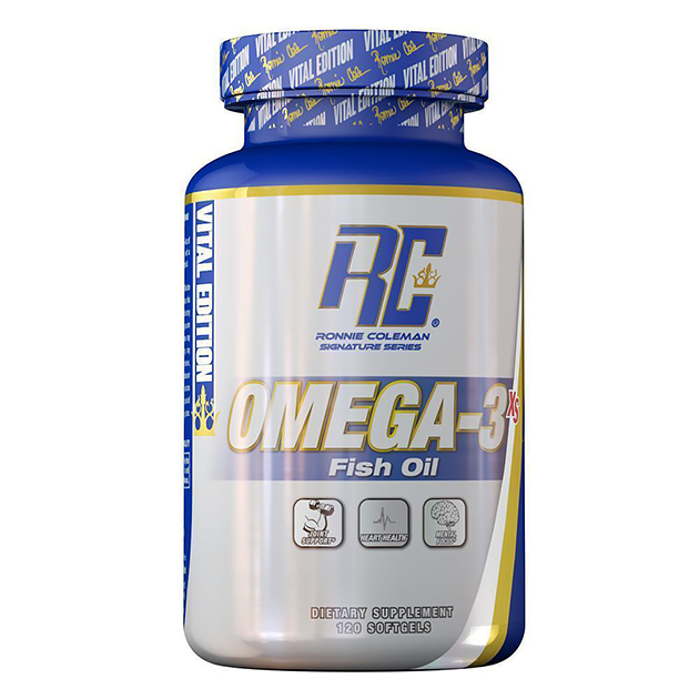

Жирные кислоты Рыбий жир Ronnie Coleman Omega-3 Fish Oil Softgel 120 капс