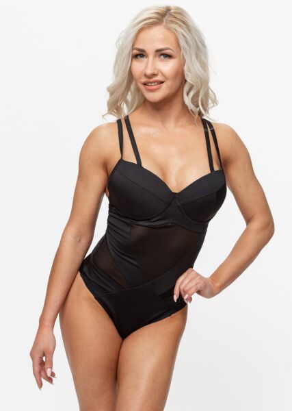 

Сдельный купальник с чашкой Sofita Black Push-up Acsvit XL Черный 701PBCUP5