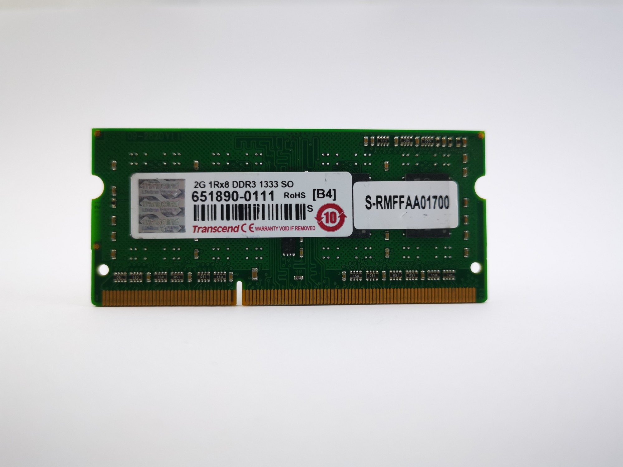 Оперативная память для ноутбука SODIMM Transcend DDR3 2Gb 1333MHz PC3 ...