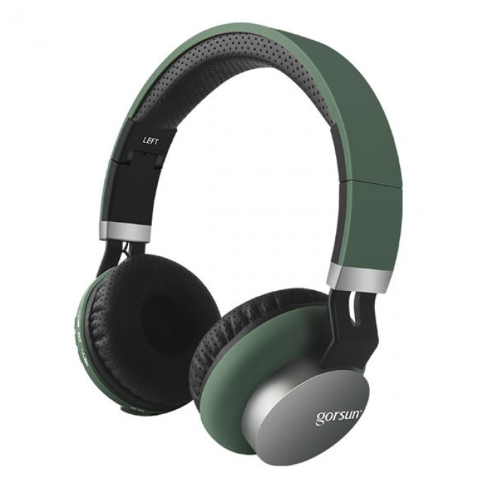 

Беспроводные Bluetooth Стерео наушники Gorsun GS-E89 Dark Green (47386)