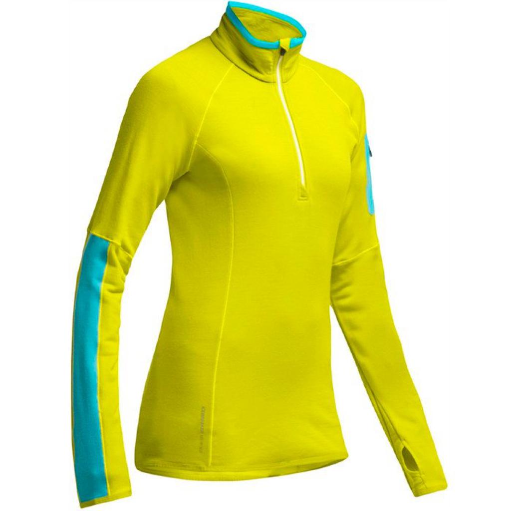 

Термокофта Icebreaker Atom LS Zip WMN chartreuse/glacier/white  (101 474 701, Термокофта Icebreaker Atom LS Zip WMN chartreuse/glacier/white M (101 474 701 M)