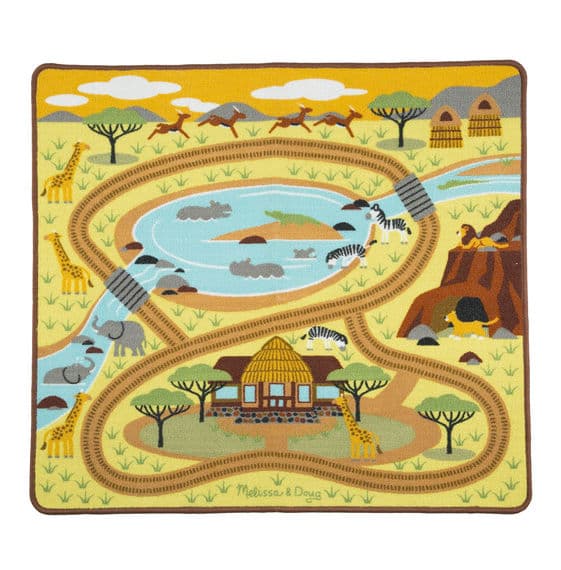 

Игровой коврик с животными "Сафари/Саванна" Melissa & Doug (MD19427)