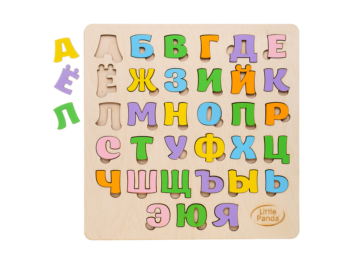 

Деревянный сортер - Русский алфавит