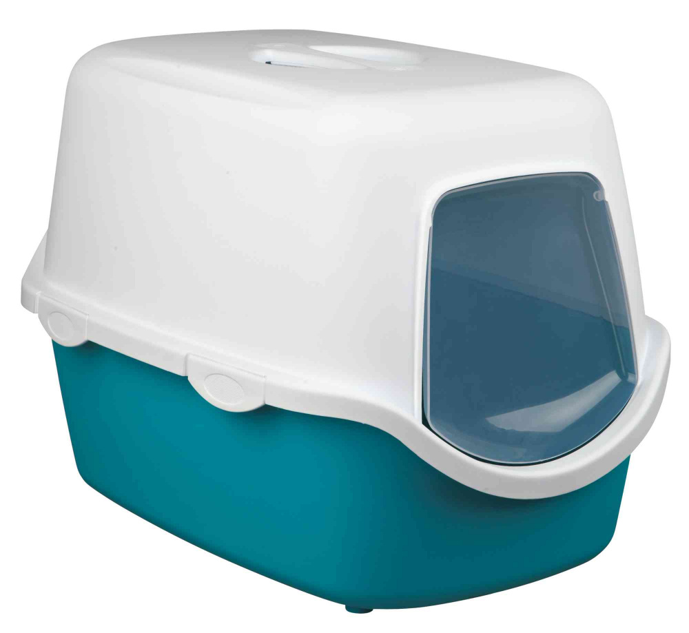 

Туалет Trixie Vico Litter Tray для кошек 40см х 40см × 56см аквамарин (TX-40275)
