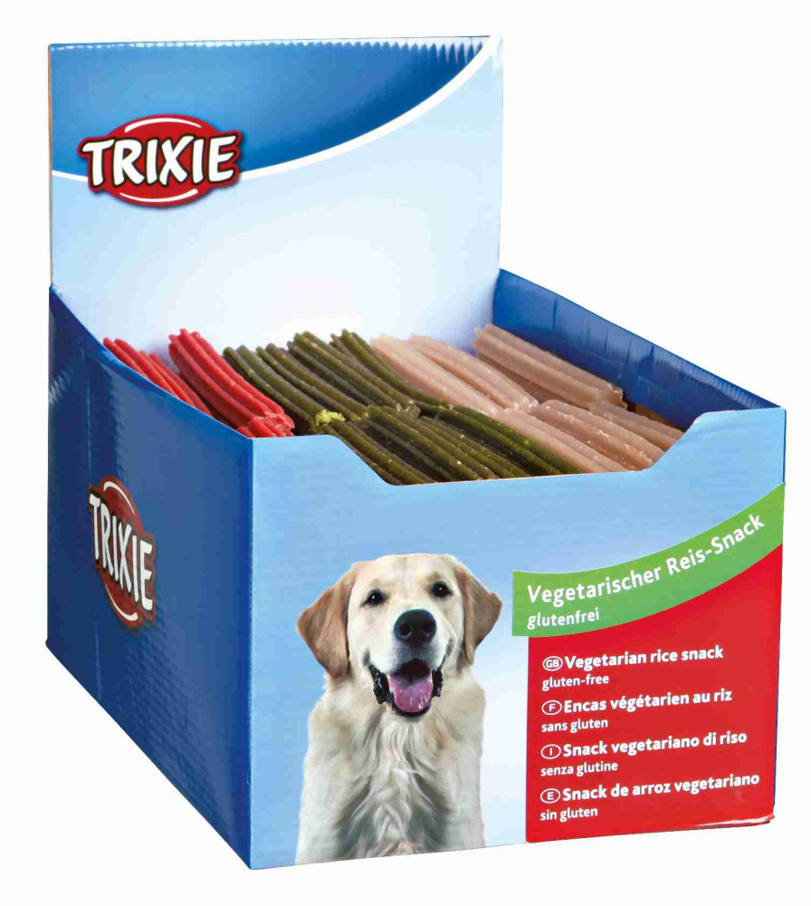 

Лакомство для собак Rice Chewing Sticks Trixie с рисом 150шт. 3кг (TX-31512)