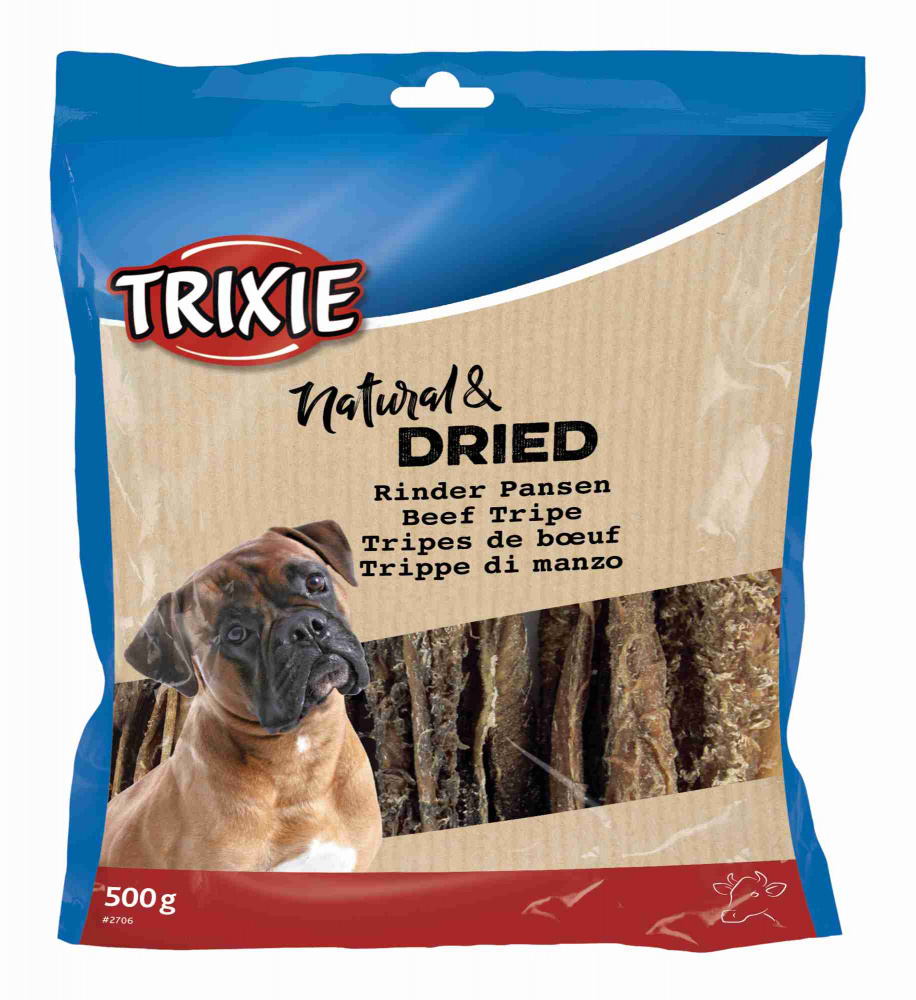

Лакомство для собак Beef Tripe Trixie сушеный говяжий желудок 500гр (TX-2706)