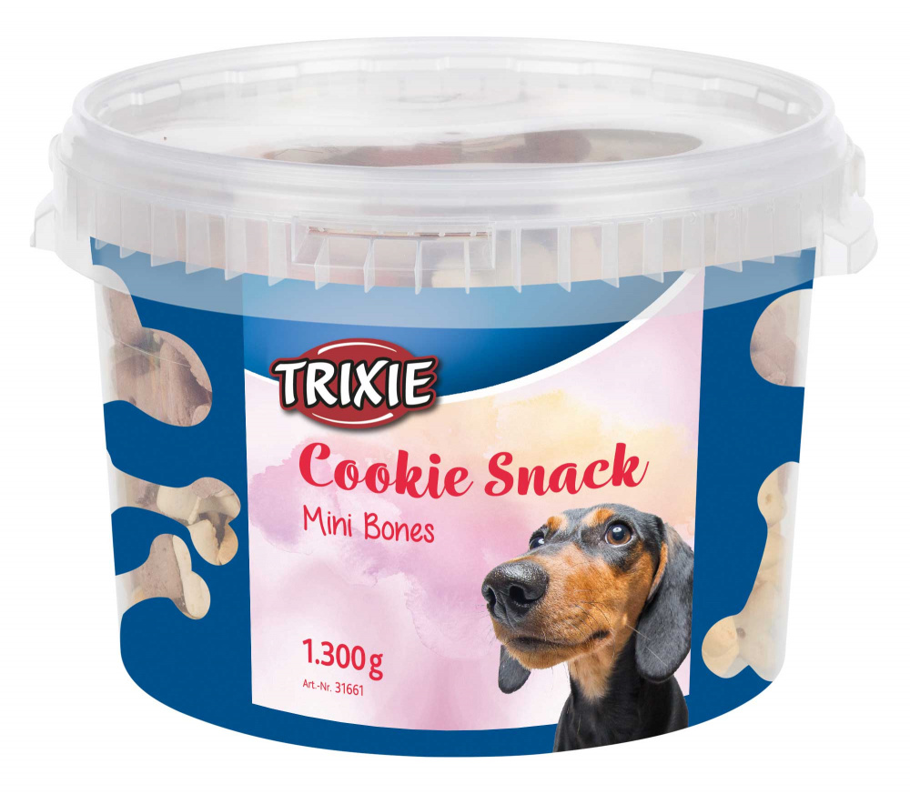 

Лакомство для собак Cookie Snack Mini Bones Trixie 1,3кг (TX-31661)